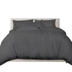 100% Combed Cotton 400 TC Oxford Style Duvet Cover Set with Pillowcases Cotton Sateen Luxury Bedding Breathable Summer Comfort Hotel Quality
